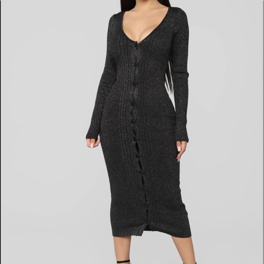 Fashion Nova midi dress